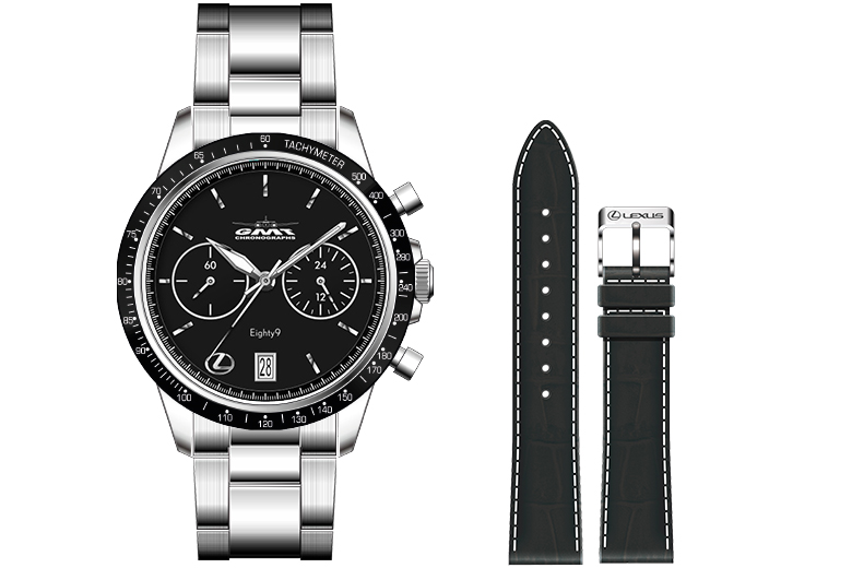 Lexus    LEXUS WATCH BLACK DIAL BY GMT
